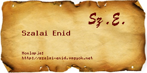 Szalai Enid névjegykártya